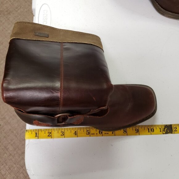 Durango Womens Leather Harness Riding Boots Size 7 Equestrian Country Barn Ranch - Picture 13 of 15